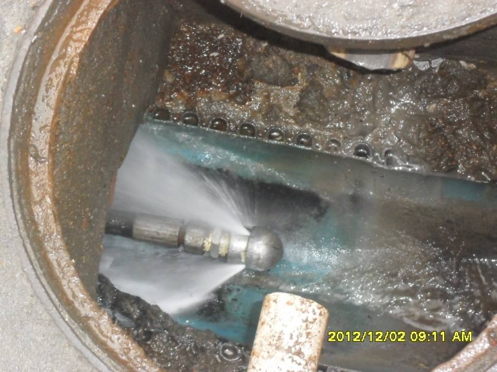 林西污水管道高压清洗